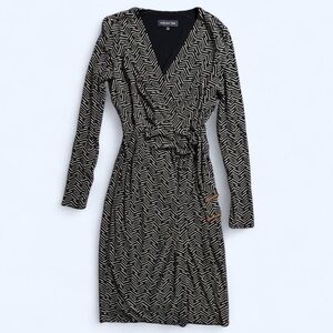 Jones New York Faux Wrap Dress